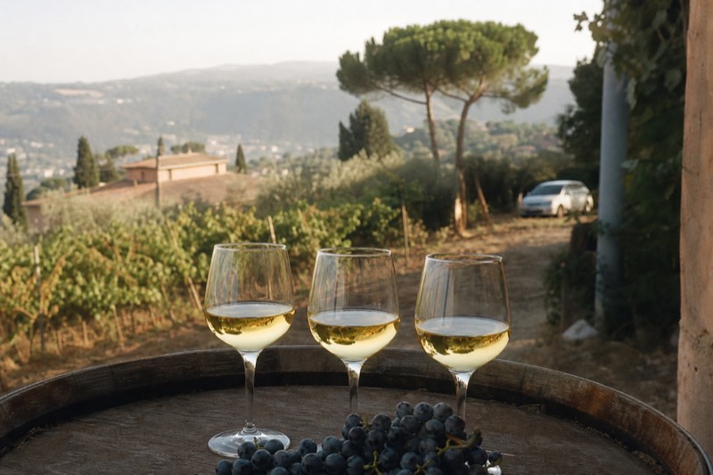 Rome: Private Castelli Romani Wine Tasting Tour